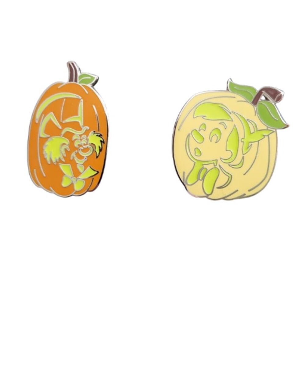 SALE Disney Parks 2019 Pins Not So Scary Halloween Mad Hatter and Pinocchio